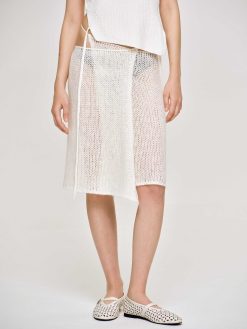 Source Unknown Coordonnees | Jupe En Tricot Semi-Transparente, Bouleau