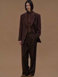 Source Unknown Vetements D'Exterieur | Blazer Cintre A Double Boutonnage Nangy,