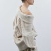 Source Unknown Accessoires | Becca Pull Surdimensionne En Tricot A Rouleau Haut, Bouleau