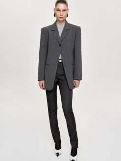 Source Unknown Vetements D'Exterieur | Blazer A Un Bouton, Anthracite