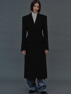 Source Unknown Vetements D'Exterieur | Manteau Sablier Holin, Noir