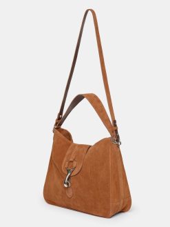 Source Unknown Vetements | Sac Hobo En Suede, Cuivre