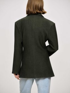 Source Unknown Vetements | Blazer Cintre A Double Boutonnage Nangy,