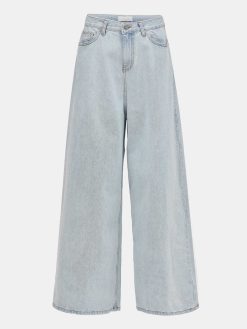 Source Unknown Jean | Jean Coupe Oversize, Delavage Bleu Clair