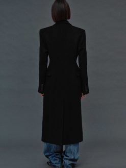 Source Unknown Vetements D'Exterieur | Manteau Sablier Holin, Noir