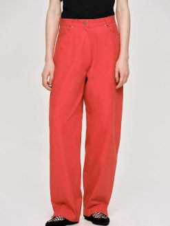 Source Unknown Bas | Pantalon A Jambe Cylindrique, Rouge