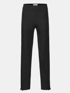 Source Unknown Bas | Pantalon Slim Coupe En Biais Tyia, Noir