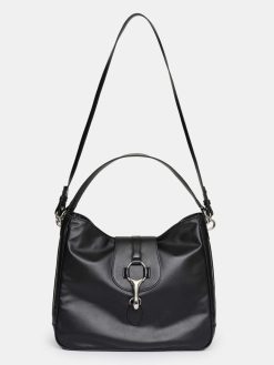 Source Unknown Vetements | Sac Hobo En Cuir, Noir