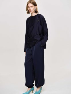 Source Unknown Vetements | Chemisier Superpose, Bleu Marine