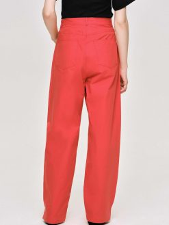 Source Unknown Vetements | Pantalon A Jambe Cylindrique, Rouge