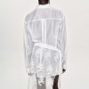 Source Unknown Accessoires | Chemise Boutonnee Transparente, Blanche