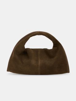 Source Unknown Vetements | Vida Mini Sac Fourre-Tout En Daim, Noyer