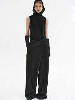 Source Unknown Vetements | Pantalon Croise Rennert, Noir