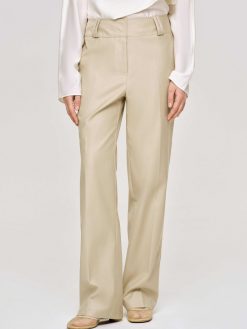 Source Unknown Vetements | Pantalon Droit En Gabardine, Beige