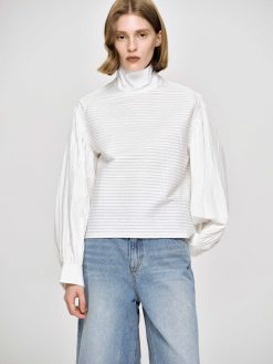 Source Unknown Vetements | Chemisier Erza Volume, Blanc