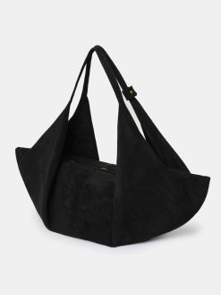 Source Unknown Vetements | Grand Sac Fortune Cookie, Suede Noir