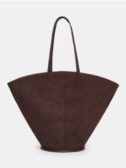 Source Unknown Chaussures Et Sacs | Cabas Moyen En Daim, Caramel