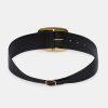 Source Unknown Accessoires | Ceinture A Grande Boucle A Ardillon, Noire