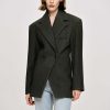 Source Unknown Vetements | Blazer Cintre A Double Boutonnage Nangy,