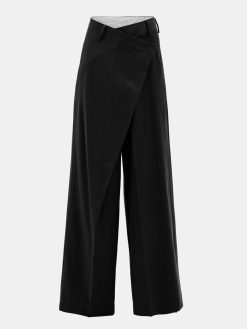 Source Unknown Vetements | Pantalon Croise Rennert, Noir