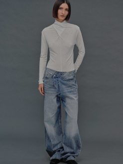 Source Unknown Vetements | Jean Croise Destructure, Bleu Moyen