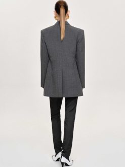 Source Unknown Vetements D'Exterieur | Blazer A Un Bouton, Anthracite