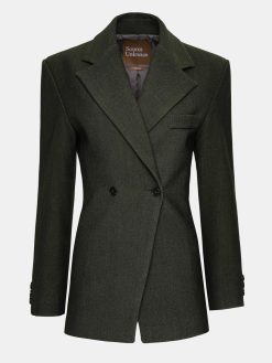 Source Unknown Vetements D'Exterieur | Blazer Cintre A Double Boutonnage Nangy,