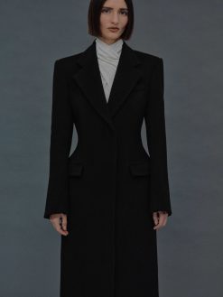 Source Unknown Vetements D'Exterieur | Manteau Sablier Holin, Noir