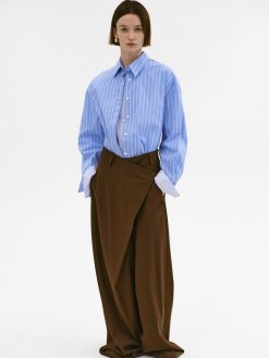 Source Unknown Vetements | Pantalon Croise Rennert, Marron Selle