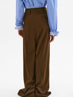 Source Unknown Vetements | Pantalon Croise Rennert, Marron Selle