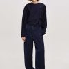 Source Unknown Vetements | Pantalon De Jogging En Satin, Bleu Marine