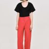 Source Unknown Bas | Pantalon A Jambe Cylindrique, Rouge