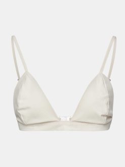 Source Unknown Hauts | Haut De Soutien-Gorge En Coton A Col Coeur, Toile