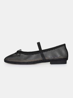 Source Unknown Chaussures Et Sacs | Ballerines Mary Jane En Maille, Noir