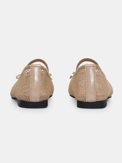 Source Unknown Chaussures Et Sacs | Ballerines En Maille Mary Jane, Taupe