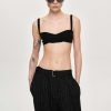 Source Unknown Tricots | Soutien-Gorge En Tricot Cotele, Noir