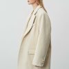 Source Unknown Accessoires | Blazer Boyfriend Surdimensionne Hayk, Creme