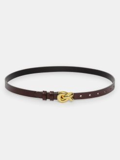 Source Unknown Accessoires | Ceinture A Boucle A Noeud Torsade, Marron