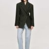 Source Unknown Vetements D'Exterieur | Blazer Cintre A Double Boutonnage Nangy,