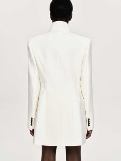 Source Unknown Vetements D'Exterieur | Blazer Portefeuille Corrin, Creme