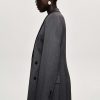 Source Unknown Vetements D'Exterieur | Manteau Long Sablier Delphina, Anthracite