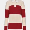 Source Unknown Accessoires | Polo En Tricot Surdimensionne Matias, Rouge