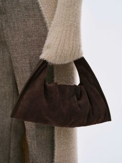 Source Unknown Vetements | Vida Mini Sac Fourre-Tout En Daim, Cacao